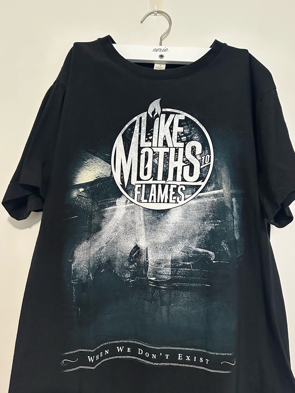 Like Moths To Flames Band Tee